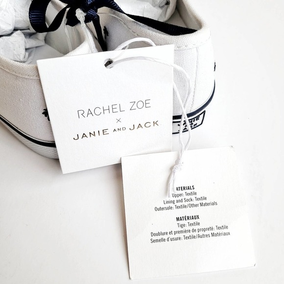 New Janie & Jack 10 Rachel Zoe Resort Slip On Sneakers NWT - Picture 6 of 8